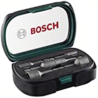 Bosch Professional 2607017313 Bosch 2607017313-Set con 6 Llaves de Vaso- 50mm- Set de 6 Piezas